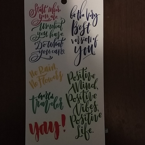 Happy Planner Quotes Stickers - Picture 6 of 6